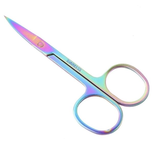 Mini Rainbow Eyelash Scissors